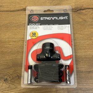 Streamlight Enduro New in package headlamp 50 Lumens waterproof biking fishing